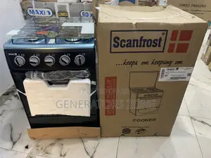 The Kitchen Essential Scanfrost Sf5401b Gas Cooker With Oven