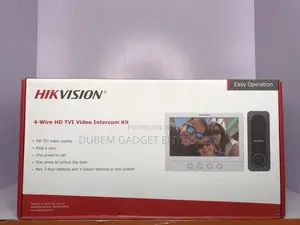 4- Wire Hd Tvi Video Intercom Kit