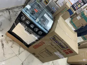 Scanfrost Freestanding 4 Gas Burners and a Built-in Oven