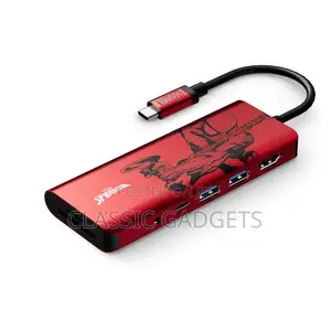Belkin Marvel Spider-Man Usb-C 7-in-1 Multiport Hub Adapter
