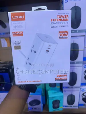 70w Multifunctional Universal Desktop Power Adapter