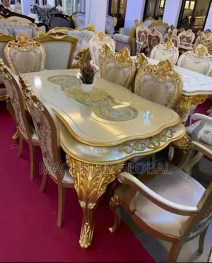 High Quality Royal Dinning Table(6chairs)