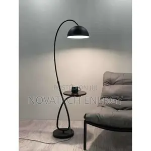 Elegant Design Standing Lamp Light With Stool