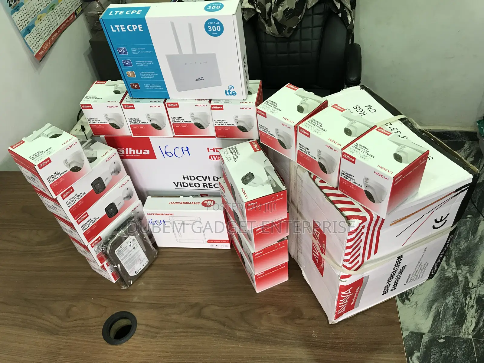 Dahua 16 Channel Complete Kit With Remote Viewing.
