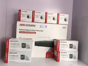 Hikvision 8 Channel DVR + 8 Cameras