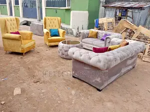 Chesterfield Sofa Set With Centre Table
