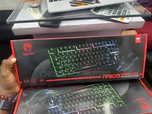 Raiku Rgb R905 Rechargeable Wireless Keyboard And Mouse