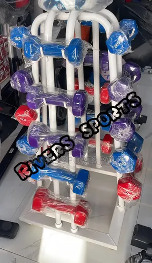 Dumbbell Rack Stainless Steel Weight Lifting Dumbbell Rack