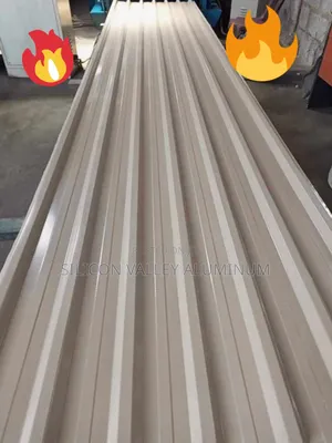 Ivory Beige (Abuja Standard 0.55) Aluminium Roofing Sheets