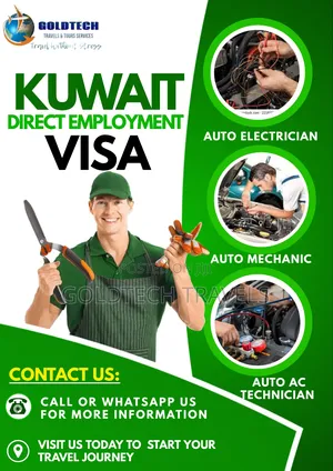 Kuwait Working Visa Package Available for Mechanics