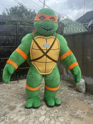 Inflatable Turtle Ninja Mascot Costume