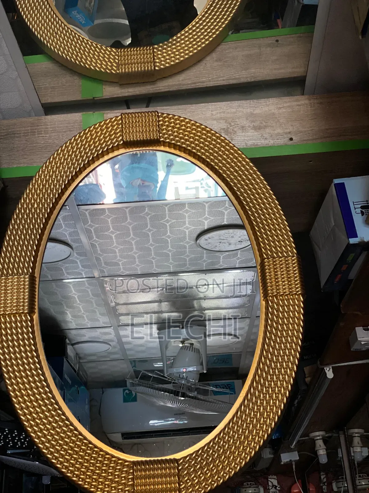 Gold Frame Bathroom Mirror