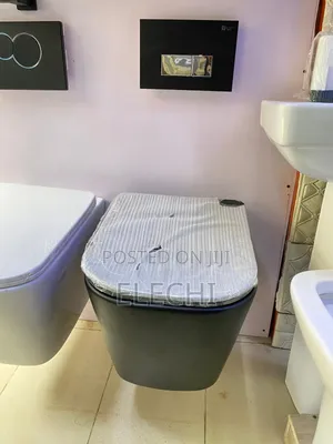 Black Wall Hung Wc
