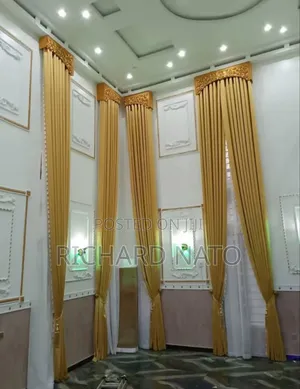 High Lengthened Turkish Curtain