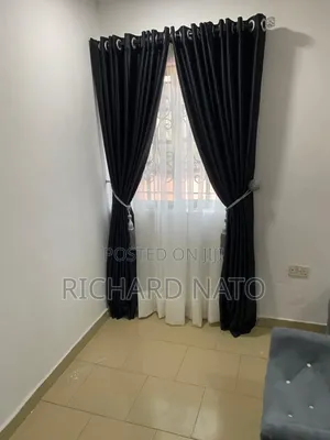 Black Is Beautiful Stock Curtain