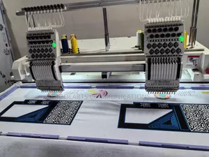 500x800 Double Head Embroidery Monogram Machine for Agbada
