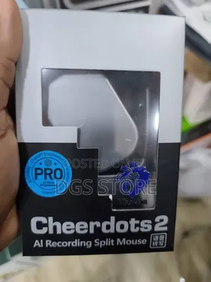 Cheerdots 2 Pro Al Recording Split Wireless Mouse