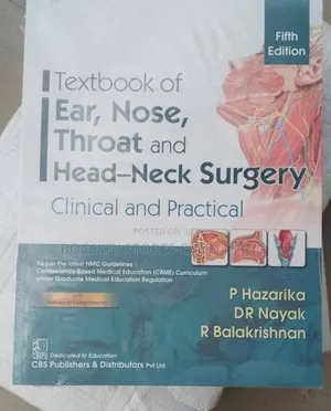 Textbook of Ear, Nose , Throat, and Head-Neck Surgery