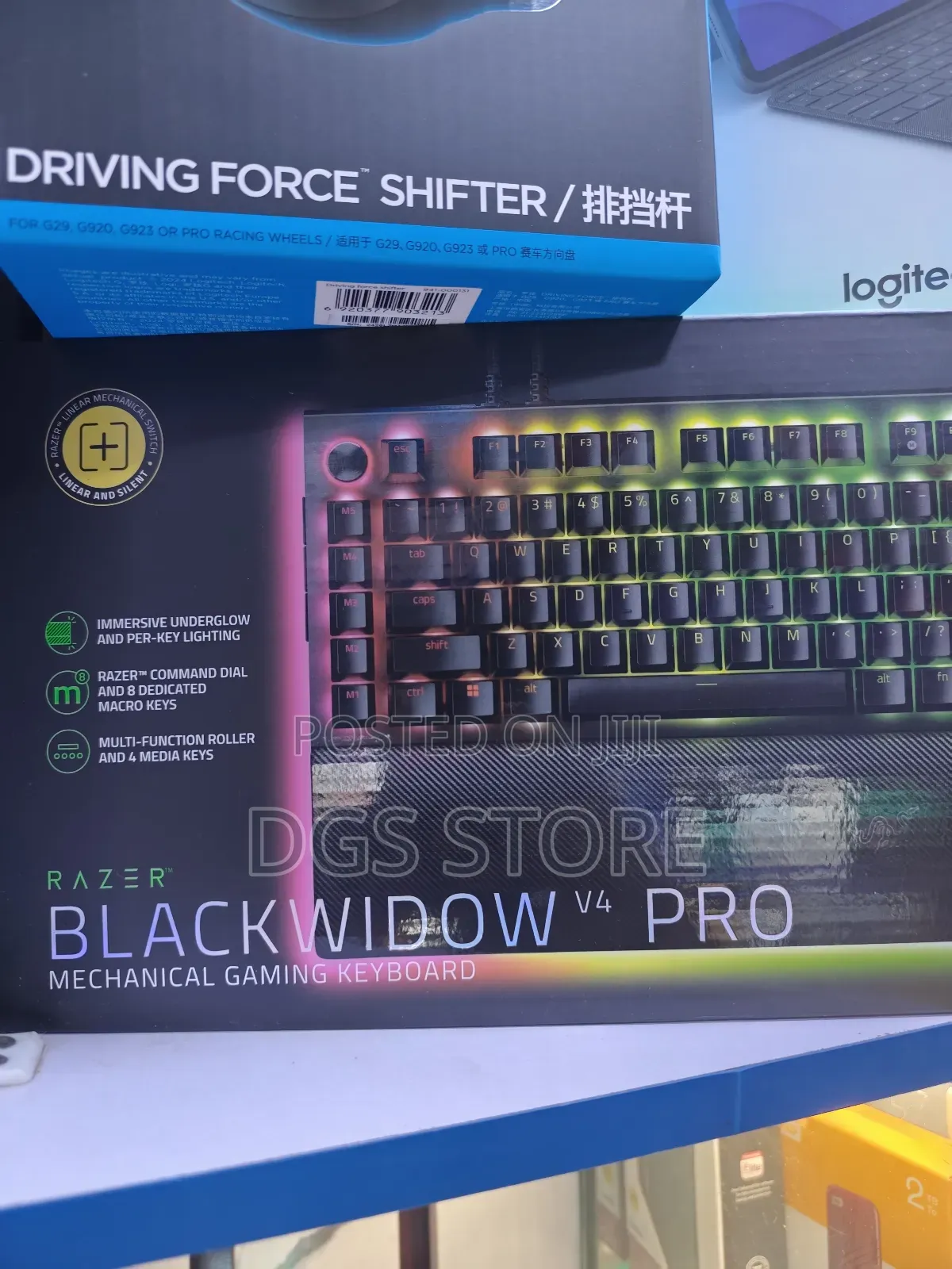 Razer Blackwidow V4 Pro Wired Mechanical Gaming Keyboard 