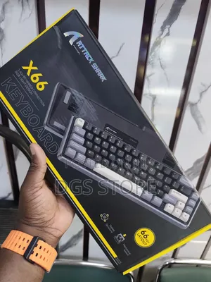 Rttack SHRRK X66 2.4g+Bt+ Wired RGB Light Keyboard