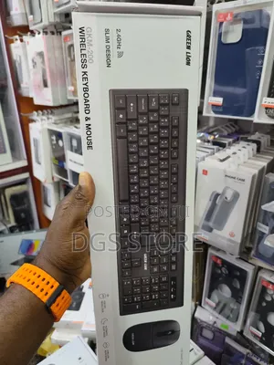 Green Lion Slim GKM 200 Wireless Keyboard Mouse