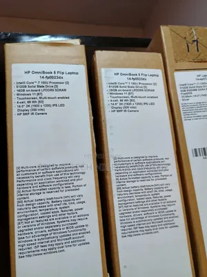 New Laptop HP OmniBook 5 14" 16GB Intel Core i7 SSD 512GB