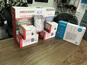 Hikvision 4 Channel Complete Kit With Router.