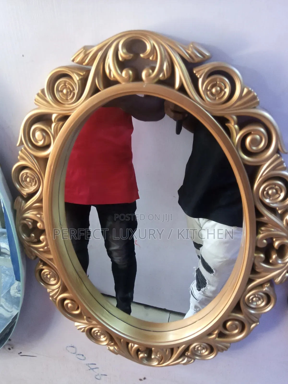Gold Designed Mirror