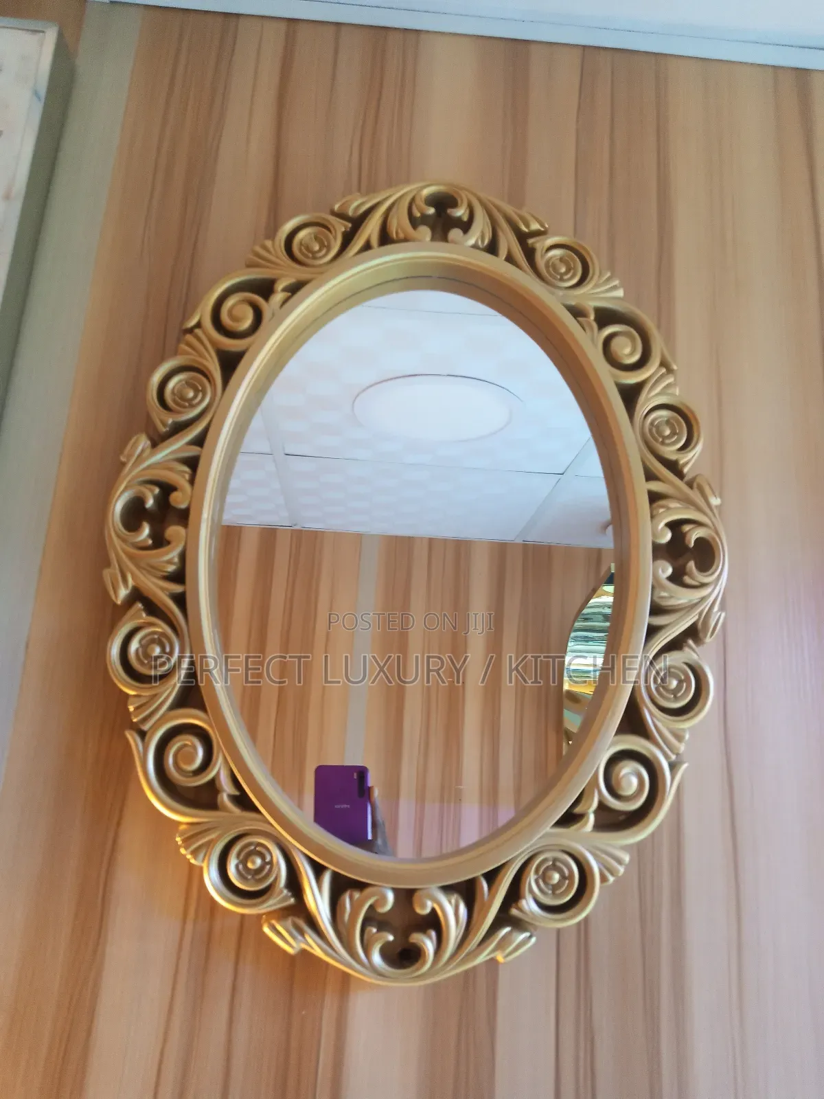 Gold Designed Mirror