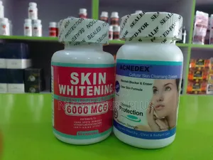 Skin Whitening Caps +Acnedex:For Cellular Cleaning System
