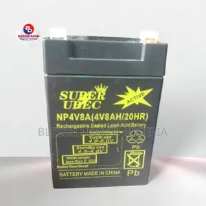 Suber Uber Battery 4v 8ah