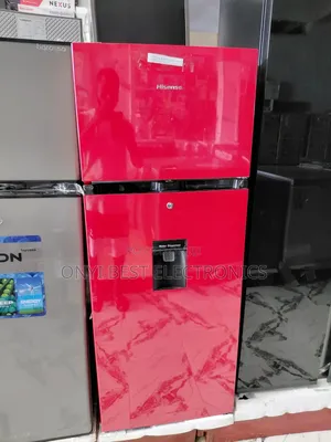 Hisense Refrigerator With Water Dispenser Ref 205 Drb (Red)