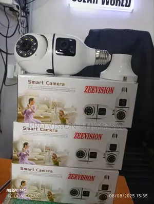 Bolb Wifi Camera Dual Lens Security Camera