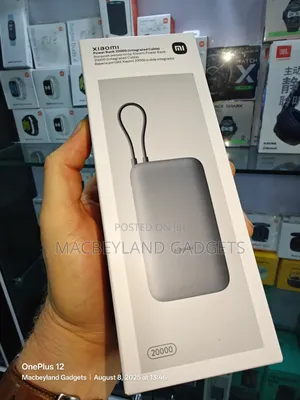 Xiaomi 20,000mah Power Bank 22.5 Watts. Original Brand New
