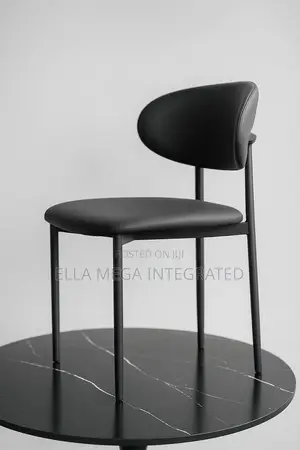Dining Chair With Metal Leg