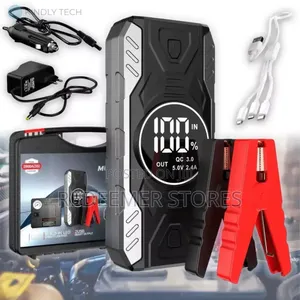Super Car Battery Charger With Display and Flashlight 119000mah