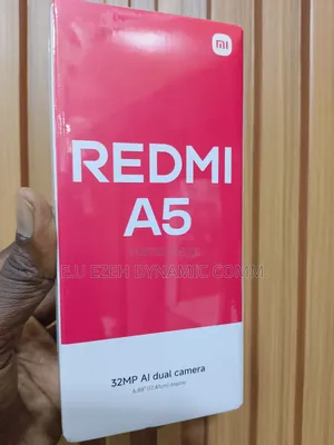 New Xiaomi Redmi A5 4G 128 GB Red