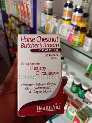 Healthaid Horse Chestnut Butcher's Broom Complex X60 Tabs
