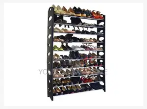 10 Tiers/30 Pairs Shoe Rack
