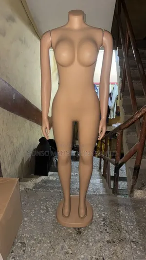 Cream Colour Female Size 10 Plastic Headless Woman Mannequin
