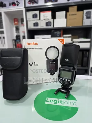 Godox V1 TTL Round Head Camera Flash Speedlite for Canon
