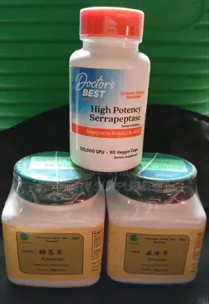 Doctor's Best Serrapeptase and Chinese Teas