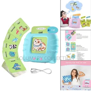 112PCS Talking Flash Cards for Kids Preschool Learning Toy