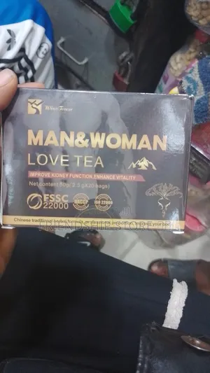 Man and Woman Love Tea