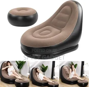 Inflatable Leisure Sofa Chair and Footstool