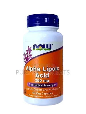 Now Alpha Lipoic Acid 250mg
