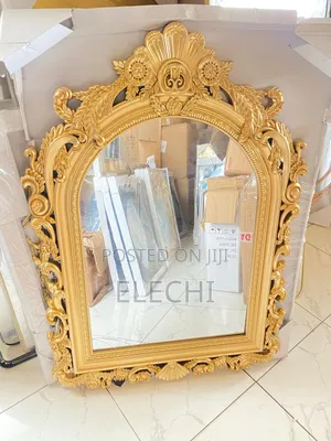Console Mirror Gold Frame