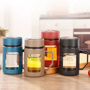 Fashion Glass Cup With High Temperature Resistance & Handle