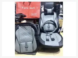 2003-2018 Toyota Camry Chair Cover Set Cover Gray and Black