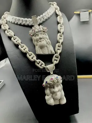 Iced Out Jesus Piece Cuban Necklace
